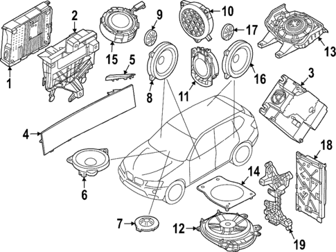 Sound System for 2023 BMW iX #0
