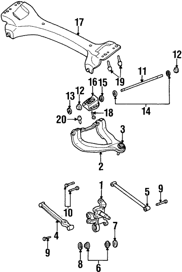 4696813 - Body: Floor Pan Cross-member for Mopar Image
