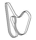 9A110221891 - : Serpentine Belt for Porsche: 911 Image