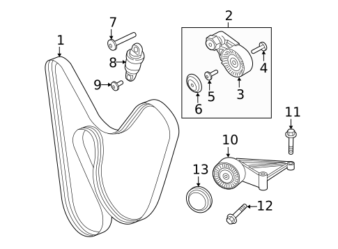 Belts & Pulleys for 2022 Porsche 718 Spyder #2