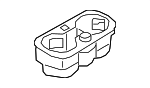 51166809803 - Body: Cup Holder for BMW: 230i, 230i xDrive, 330e, 330e xDrive, 330i, 330i xDrive, 430i, 430i Gran Coupe, 430i xDrive, 430i xDrive Gran Coupe, i4, M2, M240i, M240i xDrive, M3, M340i, M340i xDrive, M4, M440i, M440i Gran Coupe, M440i xDrive, M440i xDrive Gran Coupe Image