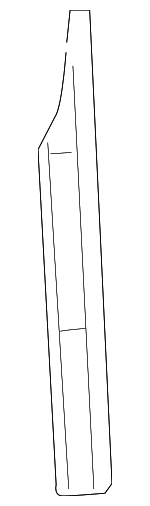 8W0805645B - Body: Center Reinforced for Audi: A4, A4 allroad, A4 Quattro, A5 Quattro, A5 Sportback, RS5, RS5 Sportback, S4, S5, S5 Sportback Image