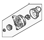 78903016AB - : Alternator for Audi Image