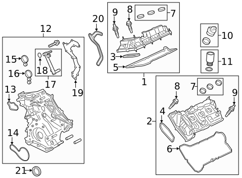 Hardware, Fasteners & Fittings for 2025 Ford F-150 #0