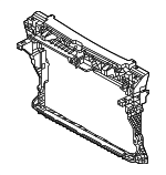 3CM805588C - Body: Radiator Support for Volkswagen: Atlas, Atlas Cross Sport Image