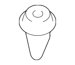 8E9867299 - Body: Rear Trim Panel Clip for Audi: A4 Quattro, S4 Image