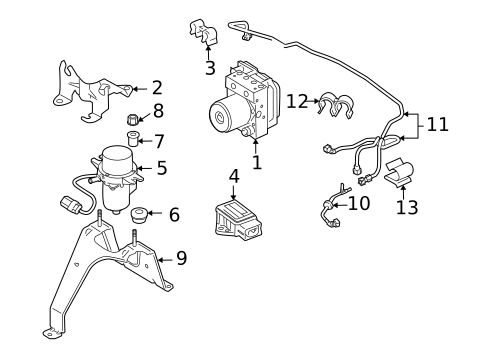 Hydraulic System for 2007 Land Rover LR3 #1