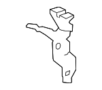41217145350 - Body: Upper Rail Front Bracket for BMW: 325i, 325xi, 328i, 328i xDrive, 328xi, 330i, 330xi, 335d, 335i, 335i xDrive, 335xi, M3 Image