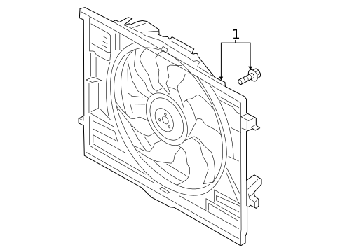 Cooling Fan for 2024 Genesis G90 #0