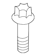 7147248303 - Body: Check Strap Bolt for BMW: 228i, 228i Gran Coupe, 228i xDrive, 228i xDrive Gran Coupe, 230i, 230i xDrive, 330e, 330e xDrive, 330i, 330i xDrive, 430i, 430i Gran Coupe, 430i xDrive, 430i xDrive Gran Coupe, 528i, 528i xDrive, 530e, 530e xDrive, 530i, 530i xDrive, 535d, 535d xDrive, 535i, 535i GT, 535i GT xDrive, 535i xDrive, 540d xDrive, 540i, 540i xDrive, 550i, 550i GT, 550i GT xDrive, 550i xDrive, 640i xDrive Gran Turismo, 740i, 740i xDrive, 745e xDrive, 750i xDrive, 840i Gran Coupe, 840i xDrive Gran Coupe, ActiveHybrid 5, i4, iX, M2, M235i, M235i xDrive, M235i xDrive Gran Coupe, M240i, M240i xDrive, M3, M340i, M340i xDrive, M4, M440i, M440i Gran Coupe, M440i xDrive, M440i xDrive Gran Coupe, M5, M550i xDrive, M760i xDrive, M8 Gran Coupe, M850i xDrive Gran Coupe, X1, XM, Z4 Image