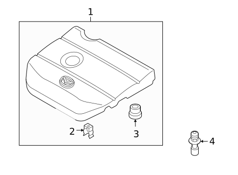 Engine Appearance Cover for 2011 Mazda CX-7 #0