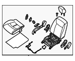 870004NP1C - Body: Seat Assembly for Nissan: LEAF Image