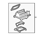 19300324 - HVAC: Air Inlet Assembly for GM Image