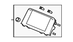 39710TLAA31 - Body: Display Unit for Honda: CR-V Image