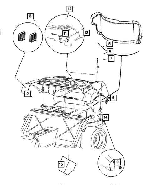 Floor Pan for 2002 Dodge Viper #0