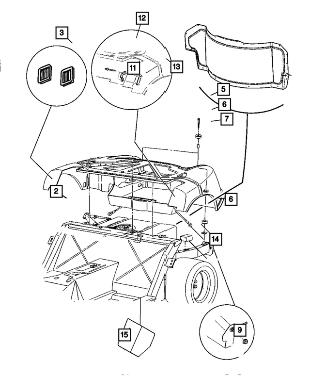 4865434AB - : Trunk Pan for Mopar Image