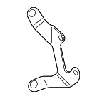 18307597065 - Exhaust: Pre-converter Bracket for BMW Image