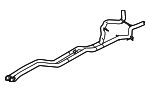18307604099 - Exhaust: Center Pipe for BMW Image