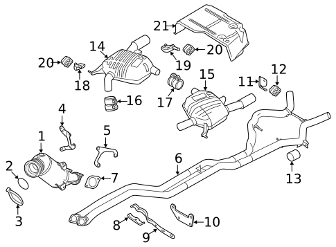 Exhaust Components for 2011 BMW 335i xDrive #2