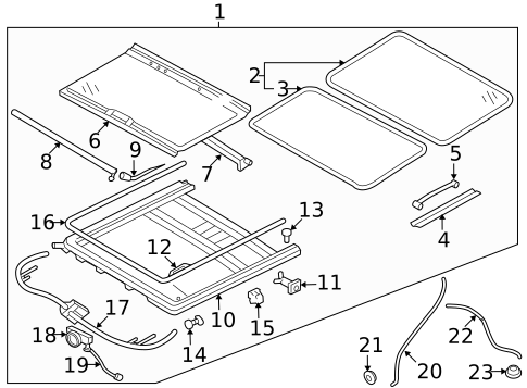 Sunroof for 2010 Kia Optima #0