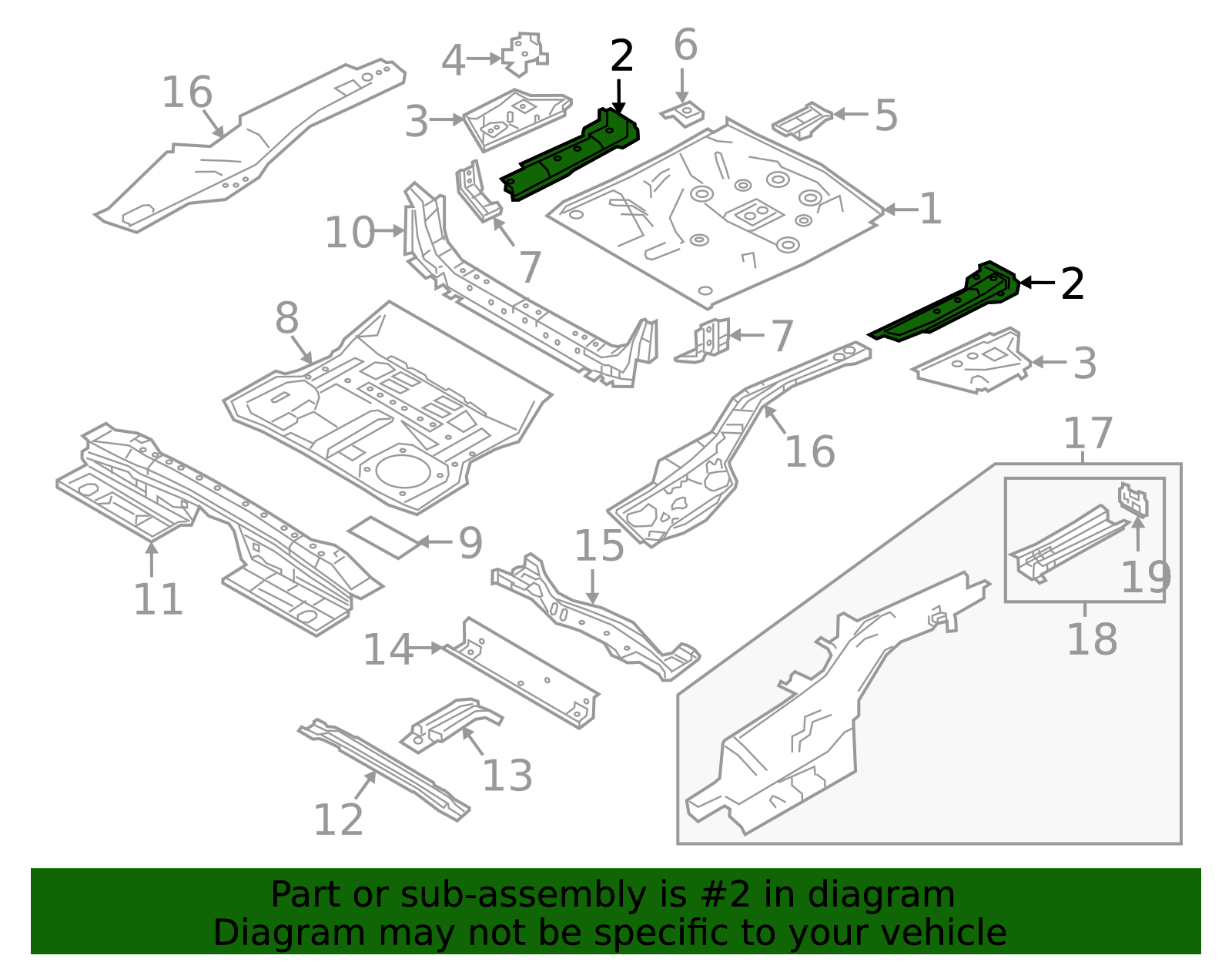 TK48-53-81YA - Floor Extension - 2016-2023 Mazda CX-9 | Mazda Swag