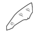 8W7845202A - : Door Glass for Audi: A5 Quattro, S5 Image