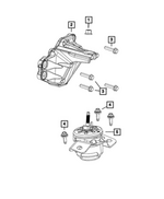 68328259AE - Engine: Engine Mount Bracket for Mopar Image