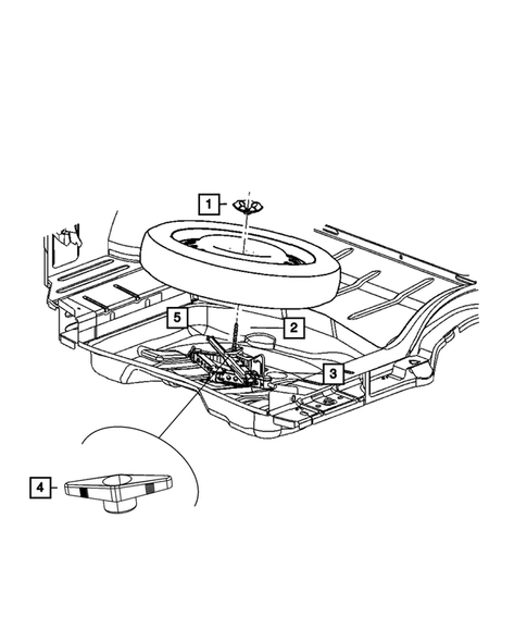Jack Stowage for 2013 Chrysler 300 #0