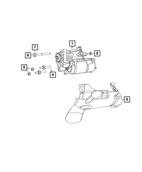 Starters for 2015 Dodge Challenger #0