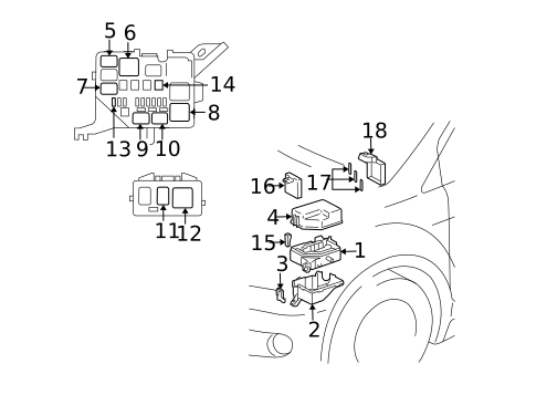 Fog Lamps for 2006 Scion xA #1