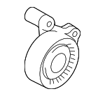 31460386 - Cooling System: Idler Pulley for Volvo: S60, S90, V60, V60 Cross Country, V90, V90 Cross Country, XC60, XC90 Image