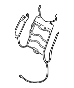 8W0881879B - Body: Lumbar Support for Audi Image