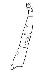 8S0898283 - Body: Guide Plate for Audi Image