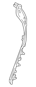 8W0881645A - Body: Bracket for Audi Image