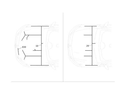 Engine Cable Harness, Body Mounted for 2020 Mercedes-Benz GLA250 #0