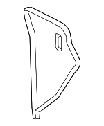 554440E040E0 - Body: Side Cover for Lexus: RX350, RX350L, RX450h, RX450hL Image