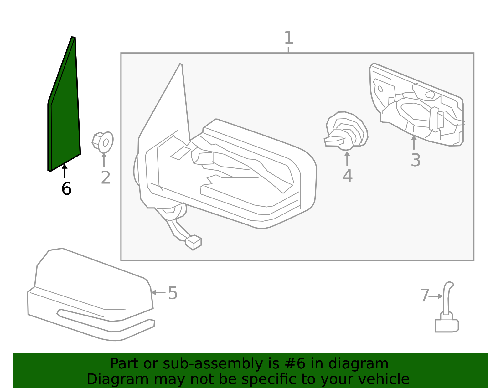 ひゃん様確認ページ Genuine Front Door Corner Inner Cover (lh) (a61 Titan) - 80293