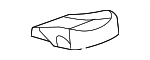 88898333 - Body: Seat Cushion Pad for GM Image