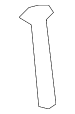 88994731 - Body: Guide for Cadillac: CTS, SRX | Oldsmobile: Aurora Image