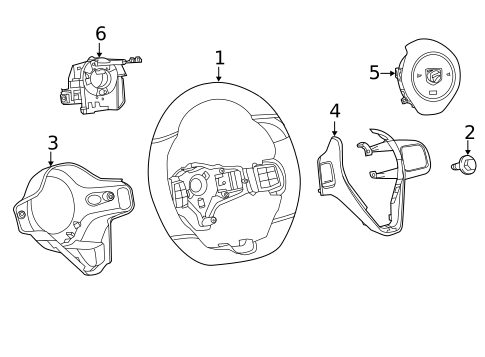 Steering Wheel for 2014 SRT Viper #0