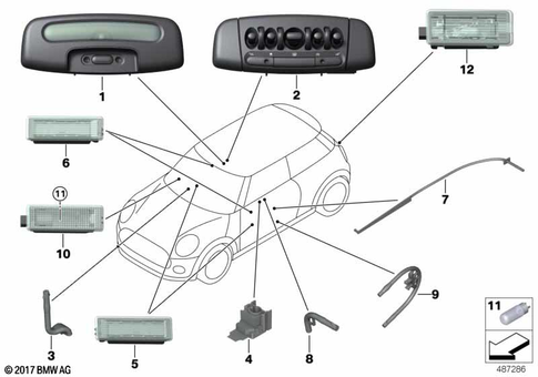 Various Lamps for 2019 Mini Cooper SE #0
