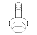 6507342AA - Body: Powertrain Skid Plate Bolt for Mopar Image