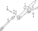 56310L1FD0 - Steering: Column Assembly for Kia: K5 Image