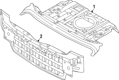 Rear Body for 2023 Genesis Electrified G80 #0