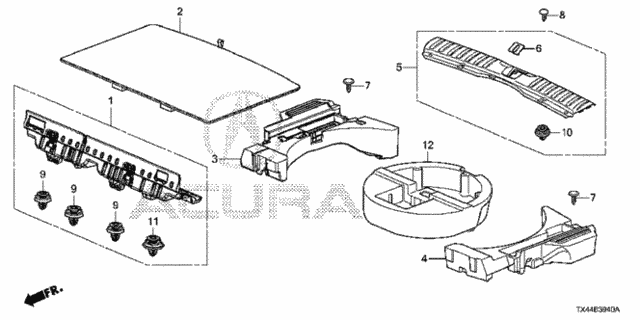 Cargo Floor Lid for 2016 Acura RDX #0