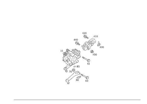 Steering Gear for 2002 Mercedes-Benz SLK320 #0