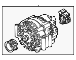 12318611280 - : Alternator for BMW: 530i, 540i, 750i, 750i xDrive, Alpina B7, Alpina B8 Gran Coupe, Alpina XB7, M550i xDrive, M850i xDrive, M850i xDrive Gran Coupe, X5, X6, X7 Image