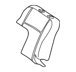 88973896 - Body: Seat Back Pad for Pontiac: Vibe Image