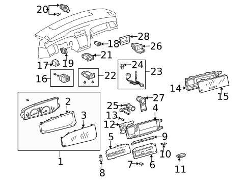 Mirrors for 2002 Toyota Avalon #0