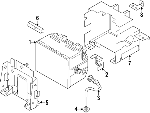 Battery for 2025 Audi Q7 #2